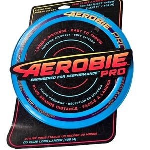 🆕-Aerobie-Pro 13" Flying Ring- Blue